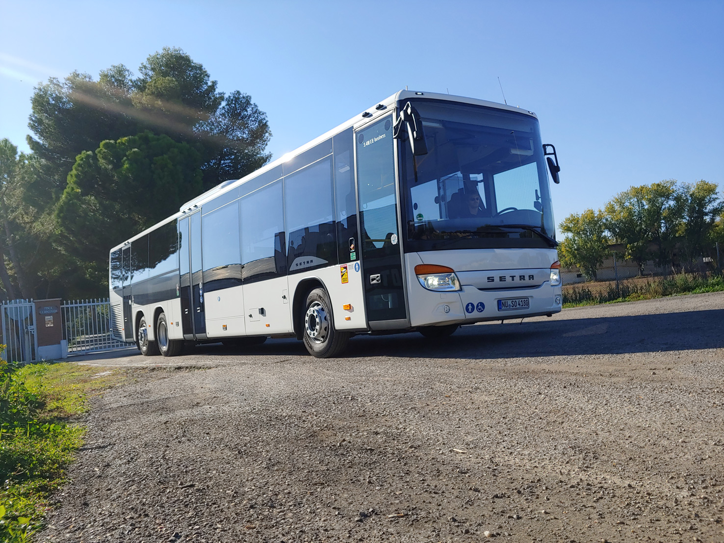 Setra S418 LE, un vehículo altos vuelos aunque sea para Cercanías