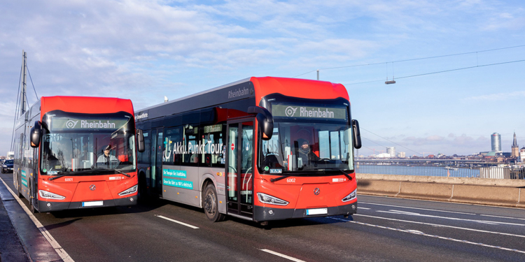 Rheinbahn ya cuenta con sus primeros Irizar 100% eléctricos