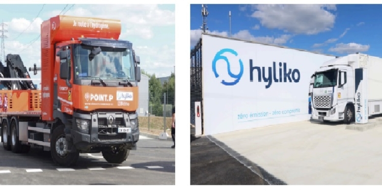 Hyliko pone en marcha los primeros camiones de hidrógeno