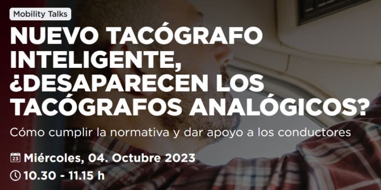 Webfleet arrojará más luz sobre el nuevo tacógrafo