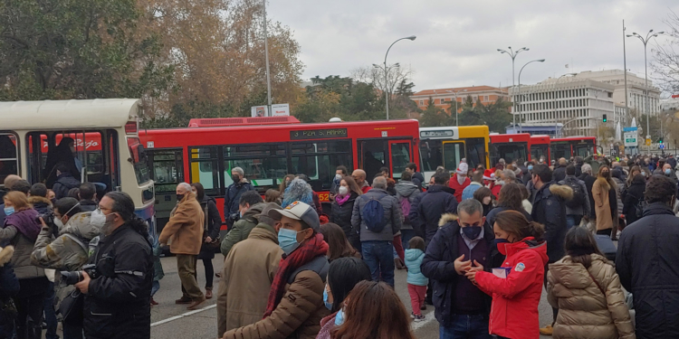La EMT de Madrid presume de historia al inicio de su 75º aniversario