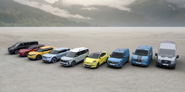 Ford amplía su gama eléctrica para clientes europeos