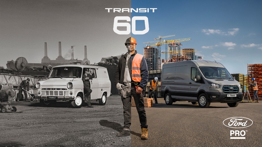 Ford Transit: 60 años como la furgoneta que impulsa la productividad