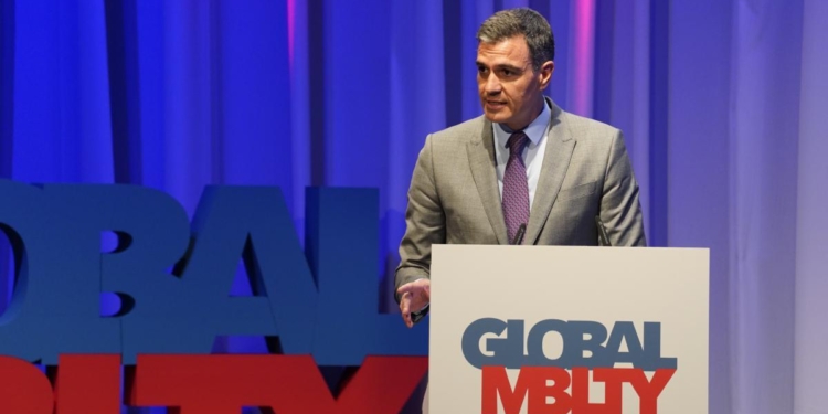 Pedro Sánchez, clausura el Global Mobility Call