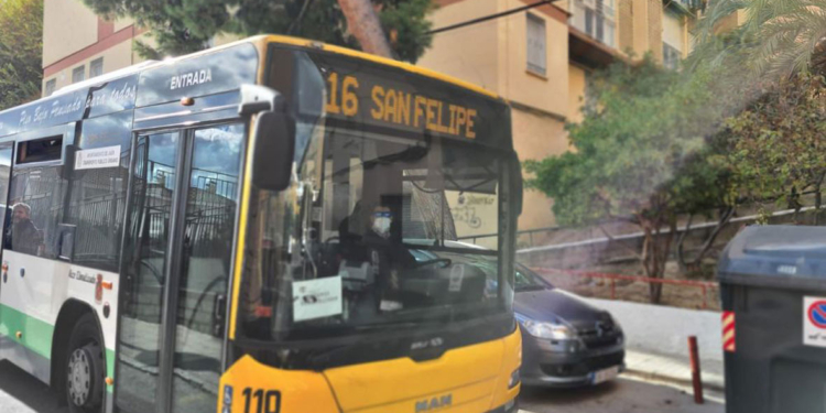 El Ayuntamiento de Jaén adapta el servicio de transporte urbano