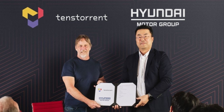 Hyundai Motor adquiere una participación en IA Tenstorrent