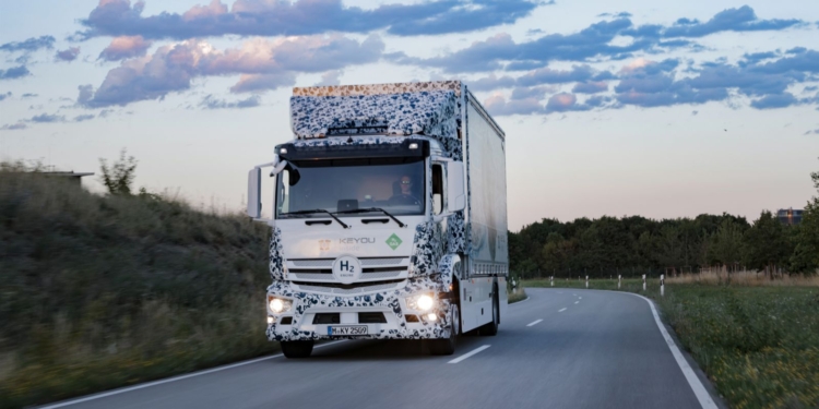 Camiones de hidrógeno que son más que silenciosos