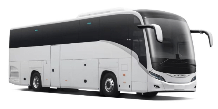 Autocares eléctricos de Yutong van camino de Italia