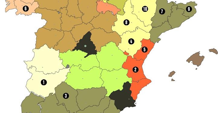 En 40 provincias no es posible repostar por debajo de 1,6 euros/litro