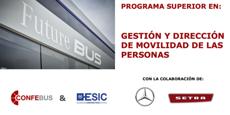 Abren las inscripciones al Programa Dirección de la Movilidad de Confebus