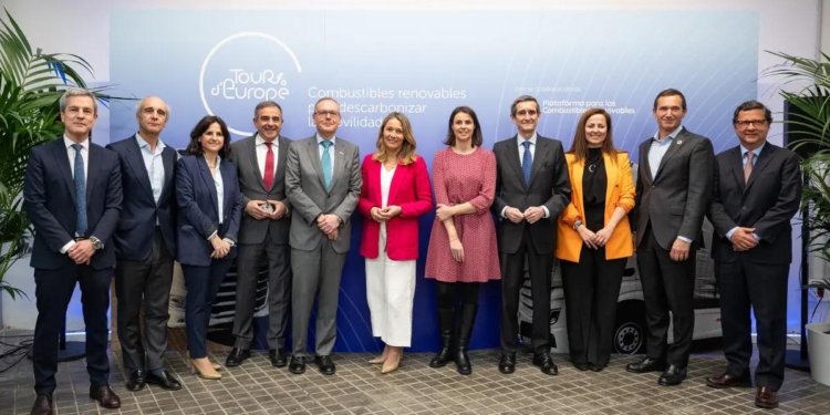Tour d’Europe llega a España para impulsar los combustibles renovables