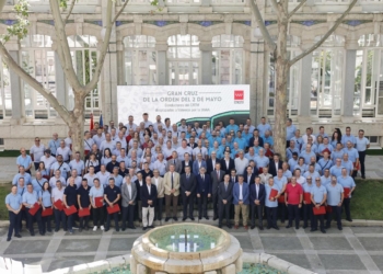Madrid homenajea a los conductores que ayudaron en las zonas de la Dana