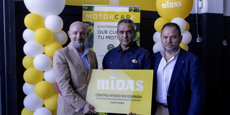 Midas celebra la apertura de su taller número 200 en España