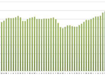 El precio medio del gasóleo subió más de ocho céntimos en febrero