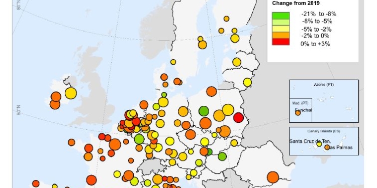 El teletrabajo está reduciendo su incidencia