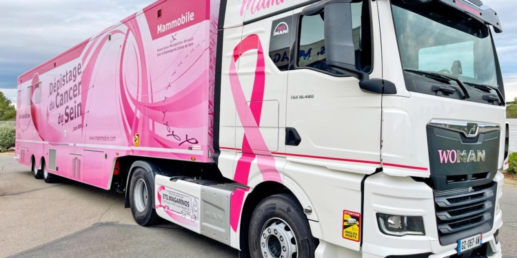 MAN Trucks da visibilidad a la lucha contra el cáncer de mama