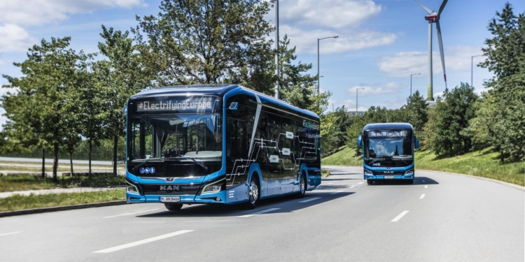 MAN se convierte en el líder de buses eléctricos en Europa: ¡780 matriculados!