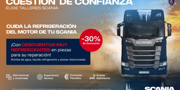 Campaña de talleres Scania para la refrigeración de vehículos