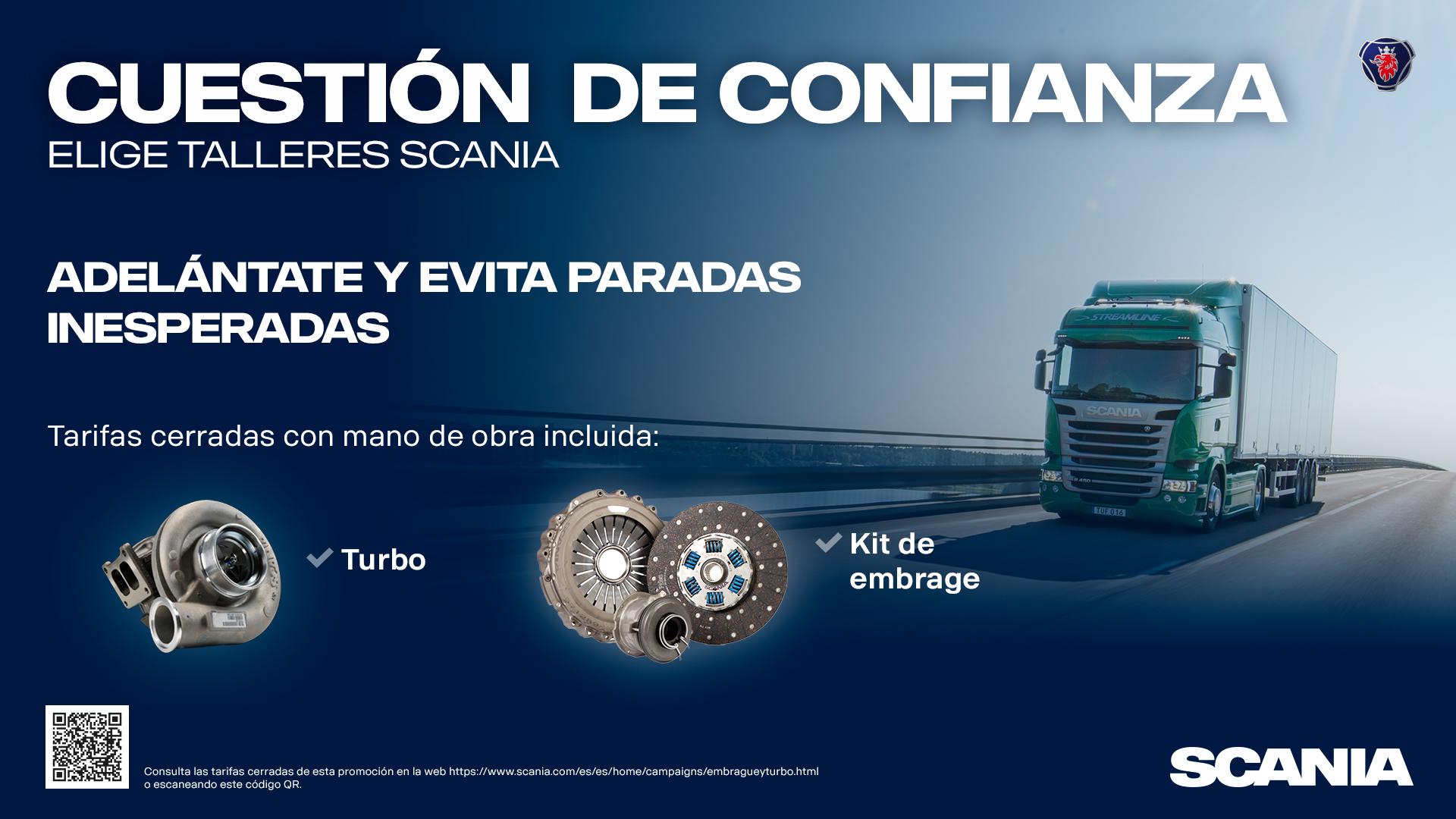 Scania lanza campaña de mantenimiento preventivo