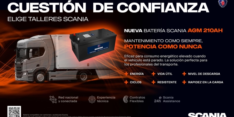 Scania presenta una solución avanzada para minimizar paradas inesperadas