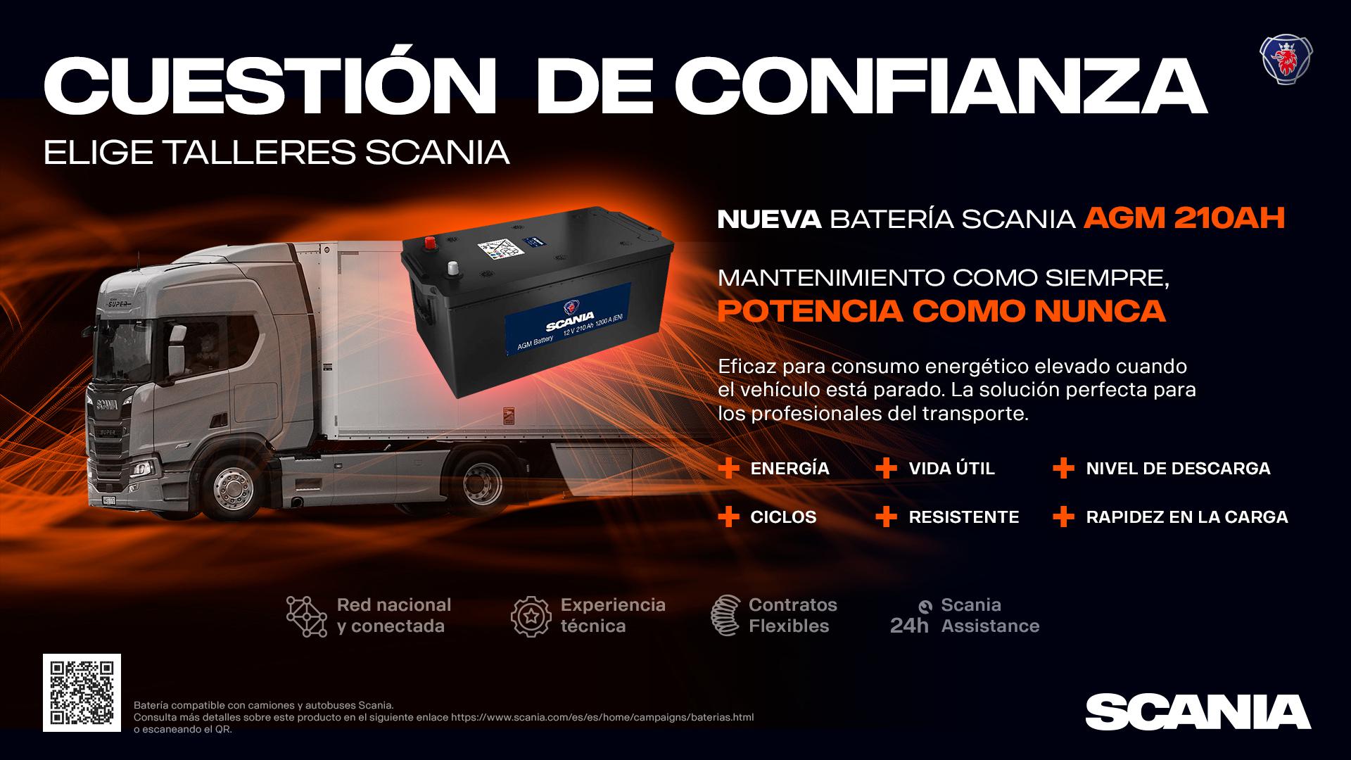Scania presenta una solución avanzada para minimizar paradas inesperadas