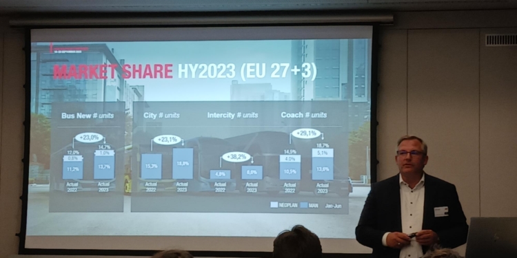 MAN roza el 15% de cota de mercado en toda Europa