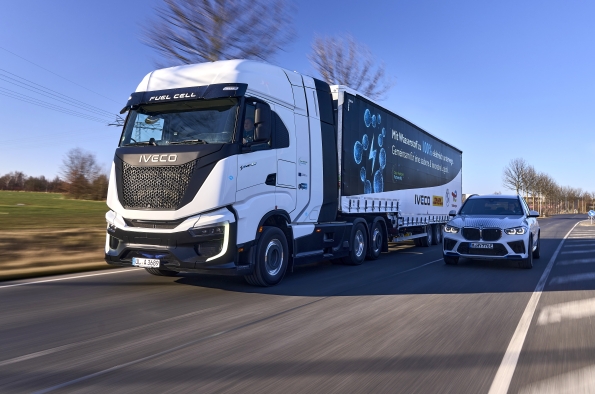 Iveco y BMW impulsan el transporte de larga distancia con cero emisiones