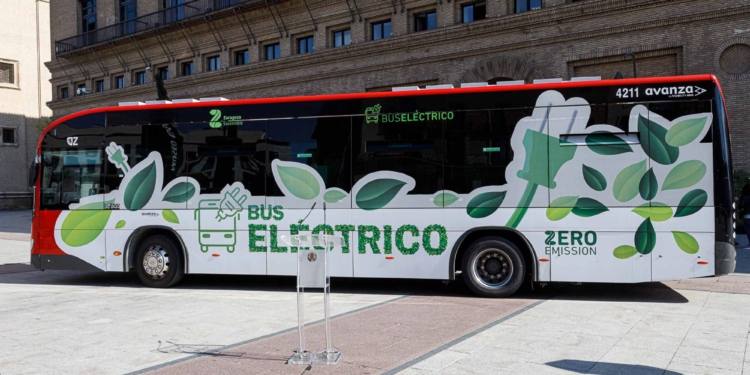Todos los nuevos autobuses urbanos de Zaragoza serán eléctricos