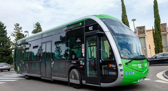 Zaragoza incorpora los primeros buses eléctricos de los 40 adquiridos