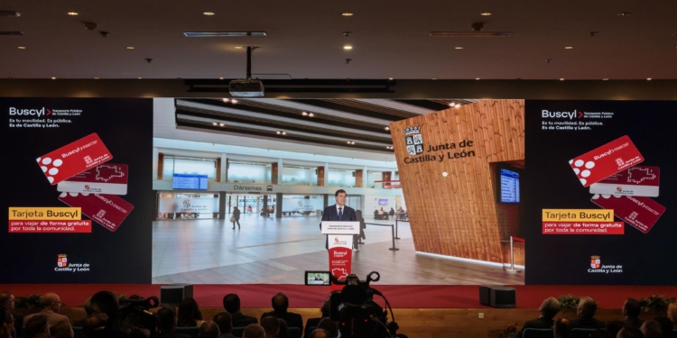 Castilla y León destinará entre 60 y 65 millones a costear del autobús gratis