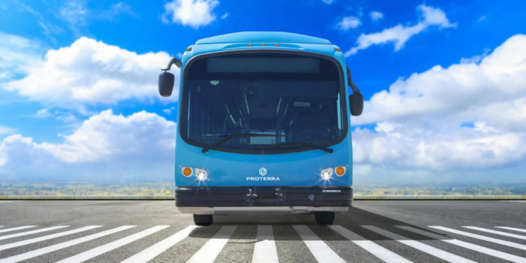 Proterra incrementa la autonomía de su ZX5