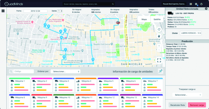 Reducir los costes logísticos optimizando las rutas
