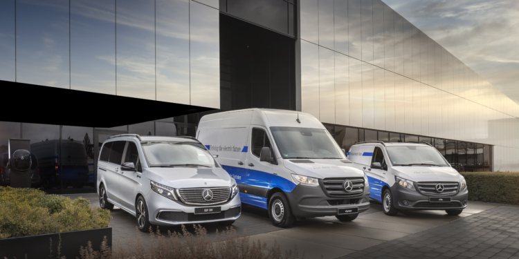 Mercedes-Benz Vans aumenta las entregas de eVans un +133%