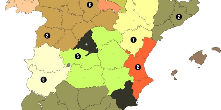 Se comprimen las diferencias entre los precios de las provincias
