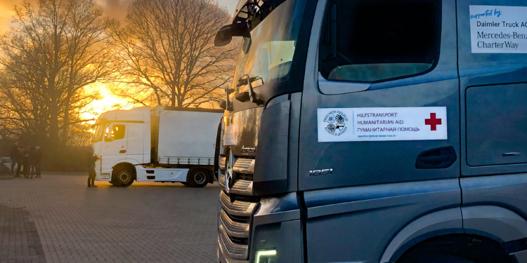 Daimler Truck lanza una campaña de ayudas al pueblo ucraniano