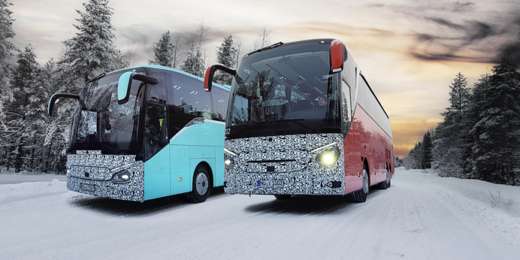 Setra inicia las pruebas de sus ComfortClass y TopClass
