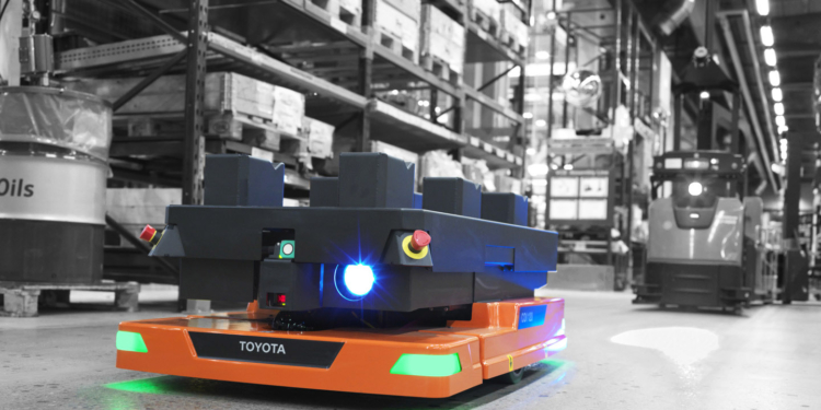 Los AGV son cada vez más comunes en los almacenes y plataformas