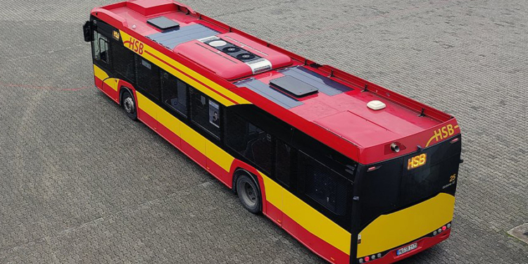 La energía solar se va acercando a los autobuses