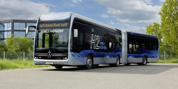 Pila de combustible Mercedes-Benz eCitaro: solución económica para ciclos de ruta largos