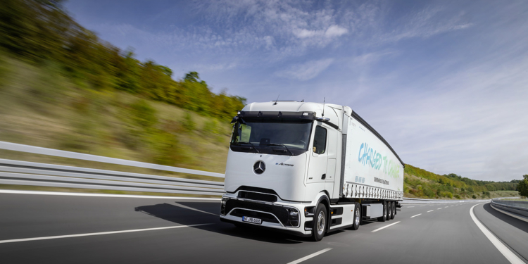 El eActros 600 de Mercedes para larga distancia ya es una realidad