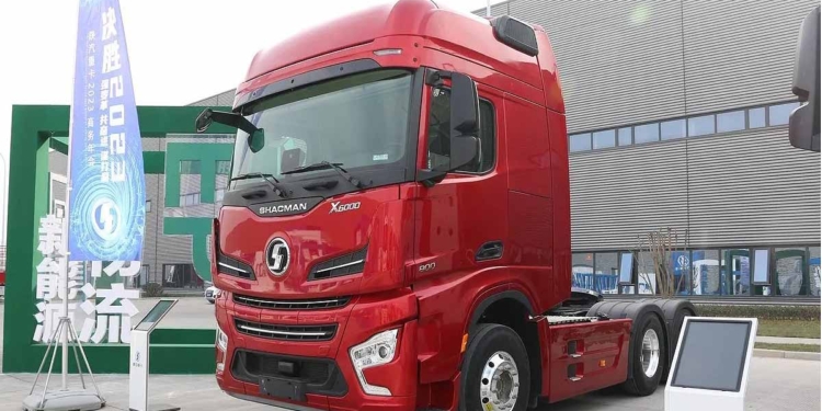 Un camión chino, el más potente del mundo