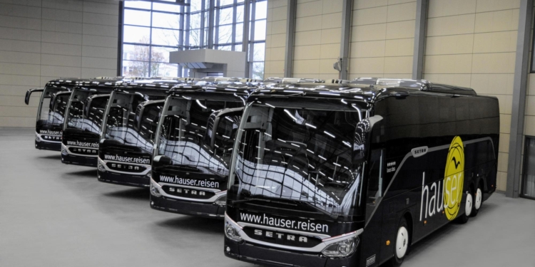 Setra suministra autobuses de última generación a tres empresas alemanas