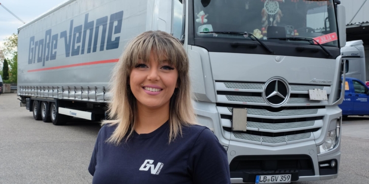 Solo el 2-3% de los conductores de camiones son mujeres