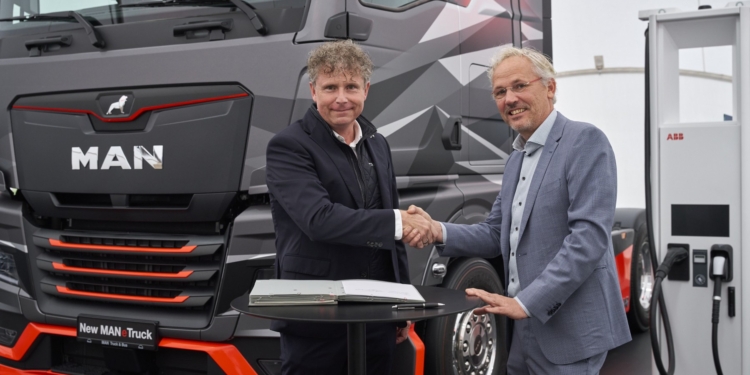 MAN y ABB avanzan juntos hacia la carga con megavatios