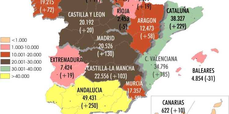El Sector roza las 277.000 tarjetas de pesado