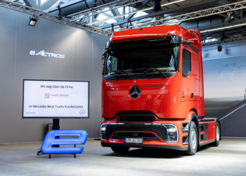 Nanno Janssen Spedition incorpora el Mercedes eActros 600 a su flota