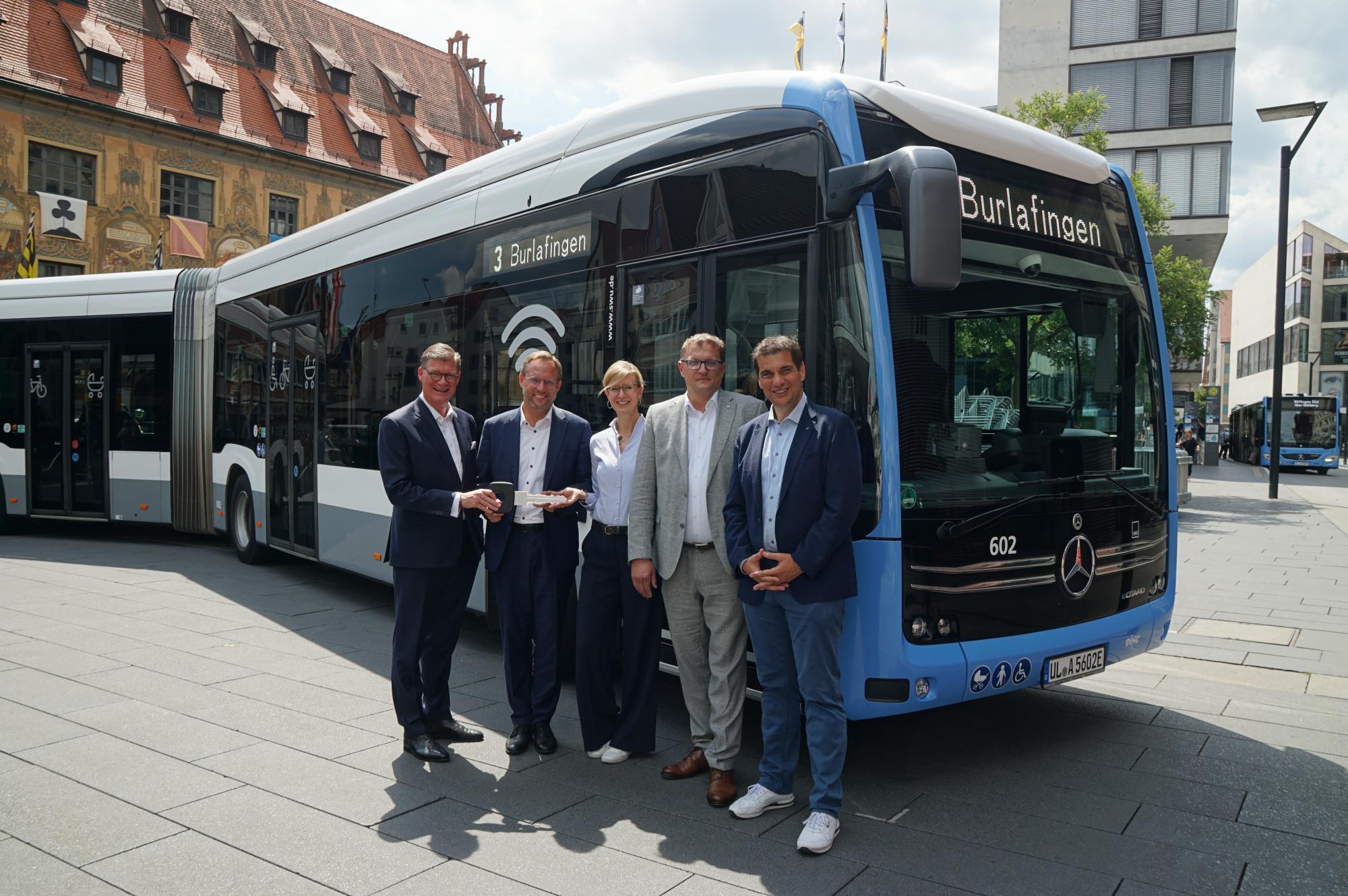 Ulm y Neu-Ulm apuestan por la electrificación con 37 buses eCitaro