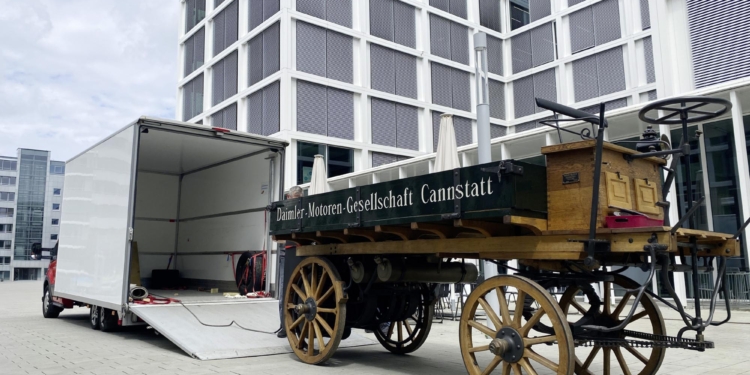 El primer camión de la historia volverá a rodar en su 130º aniversario