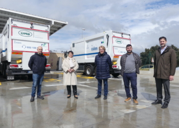 Gas y electricidad para la recogida urbana de residuos en Segovia