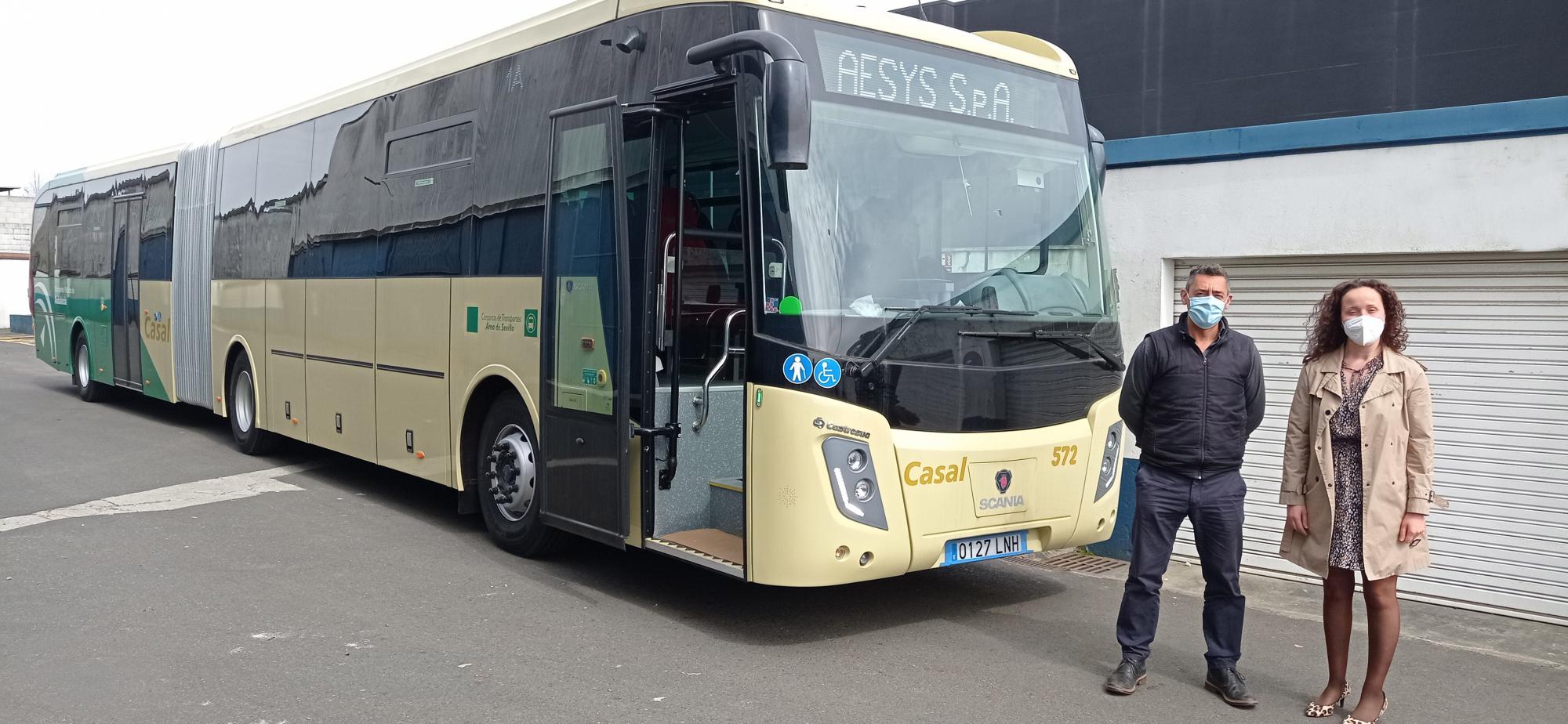 Castrosua entrega dos Magnus.E articulados a empresa Casal